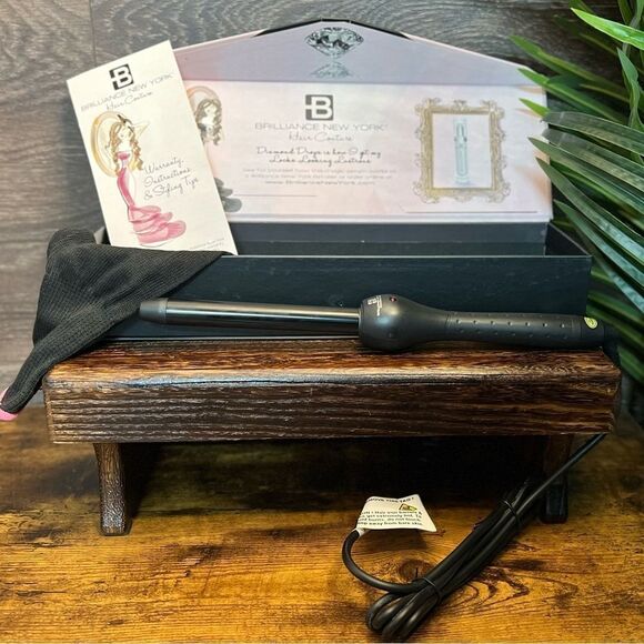 Hair Couture Set - Pink and Black ¾” Digital Clipless Curling Iron - 19mm - Picture 12 of 13